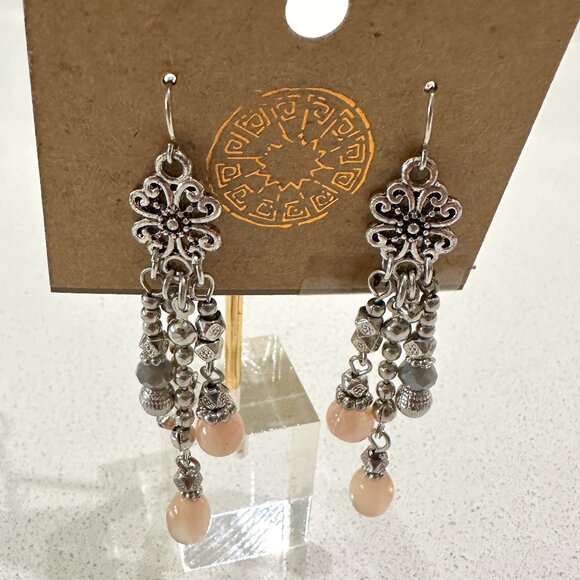 Ruby Rd Jewelry Ruby Rd. | Jewelry | Ruby Rd Rose Dangle And Filigree Earrings | Poshmark